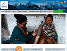 Tablet Screenshot of ecohimal.org